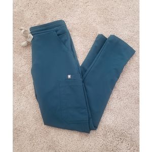 FIGS caribbean blue XXS Yola scrub pants